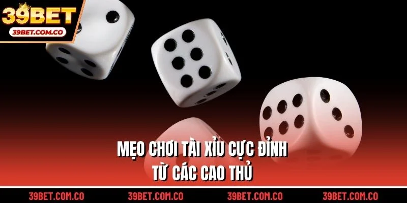 Mẹo chơi tài xỉu cực đỉnh từ các cao thủ